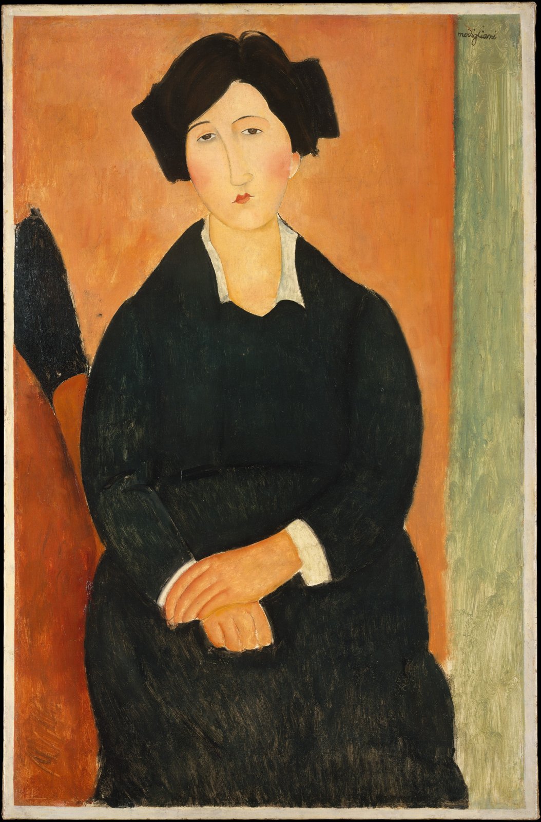 Amedeo Modigliani, The Italian Woman · ca. 1918–19 · Óleo sobre lienzo · The Metropolitan Museum of Art, New York