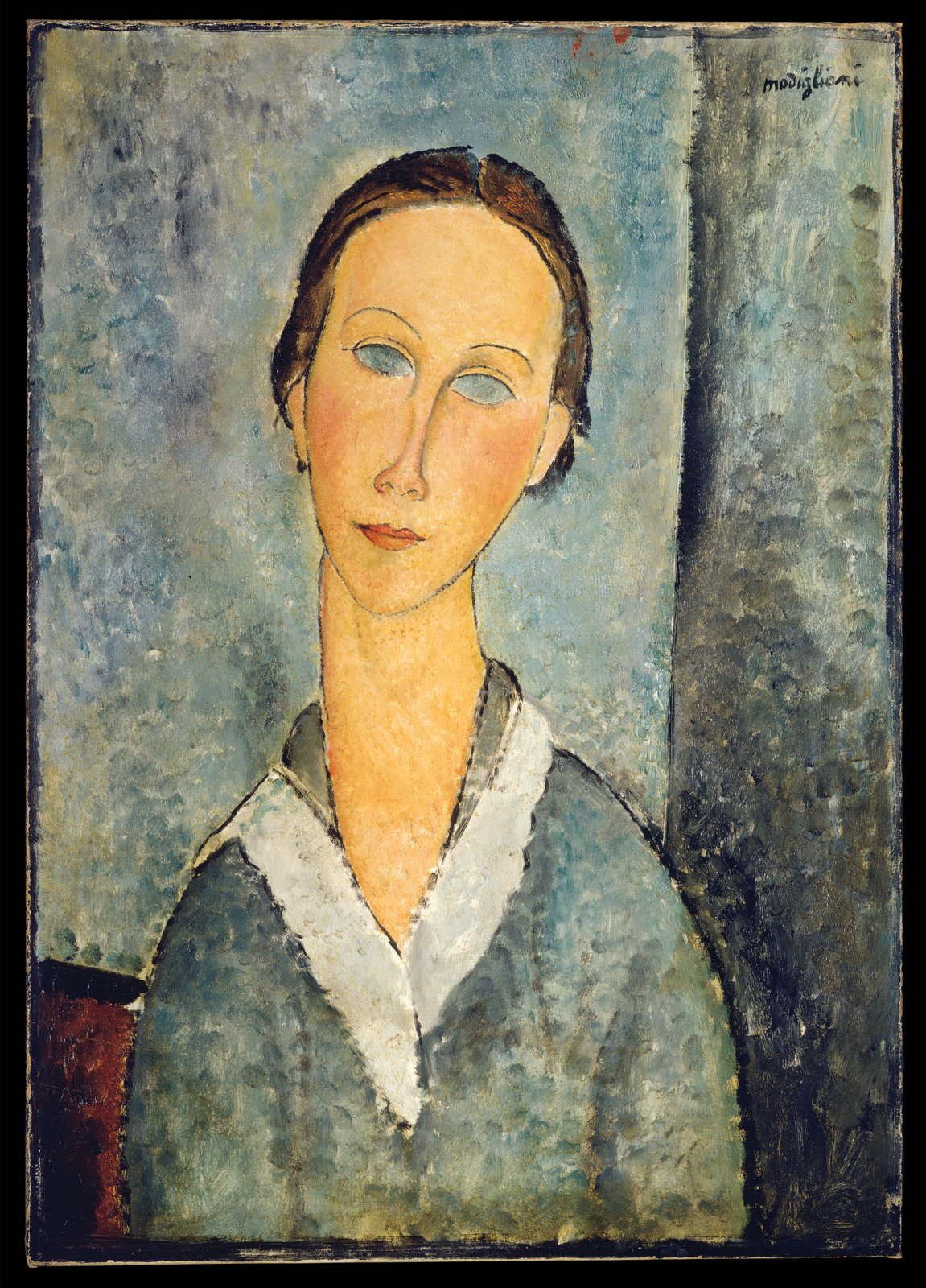 Amedeo Modigliani, Girl in a Sailor's Blouse · 1918 · Óleo sobre lienzo · The Metropolitan Museum of Art, New York
